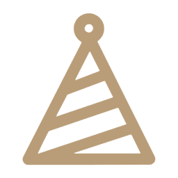 party hat celebration birthday christmas svgrepo com