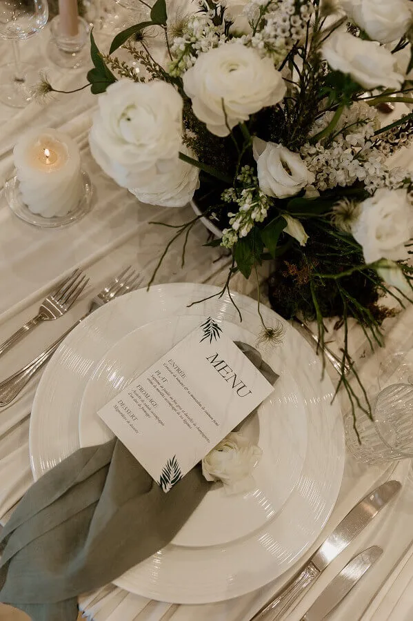 table mise en scene pour maraige