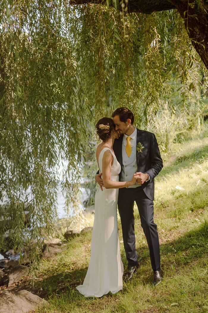 mariage saule pleureur